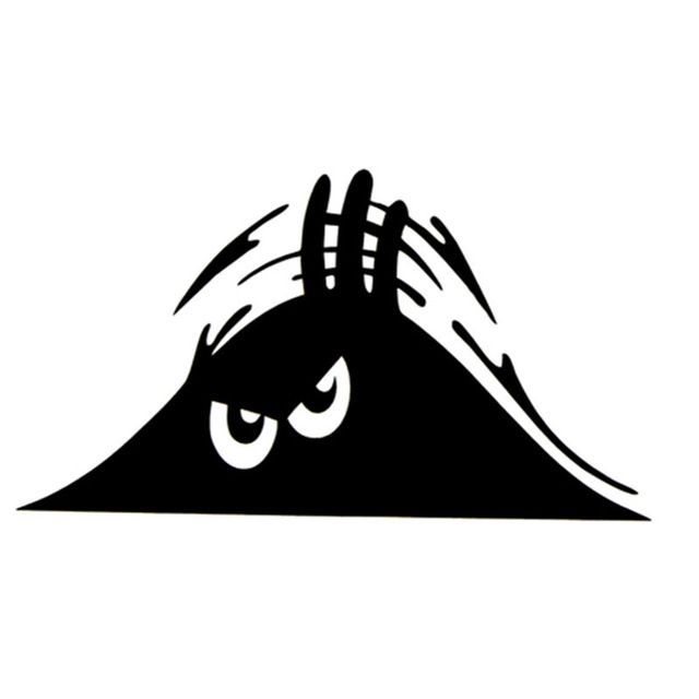 Peeking Monster Bumper
