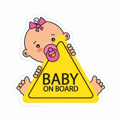 Baby ON Board Girl